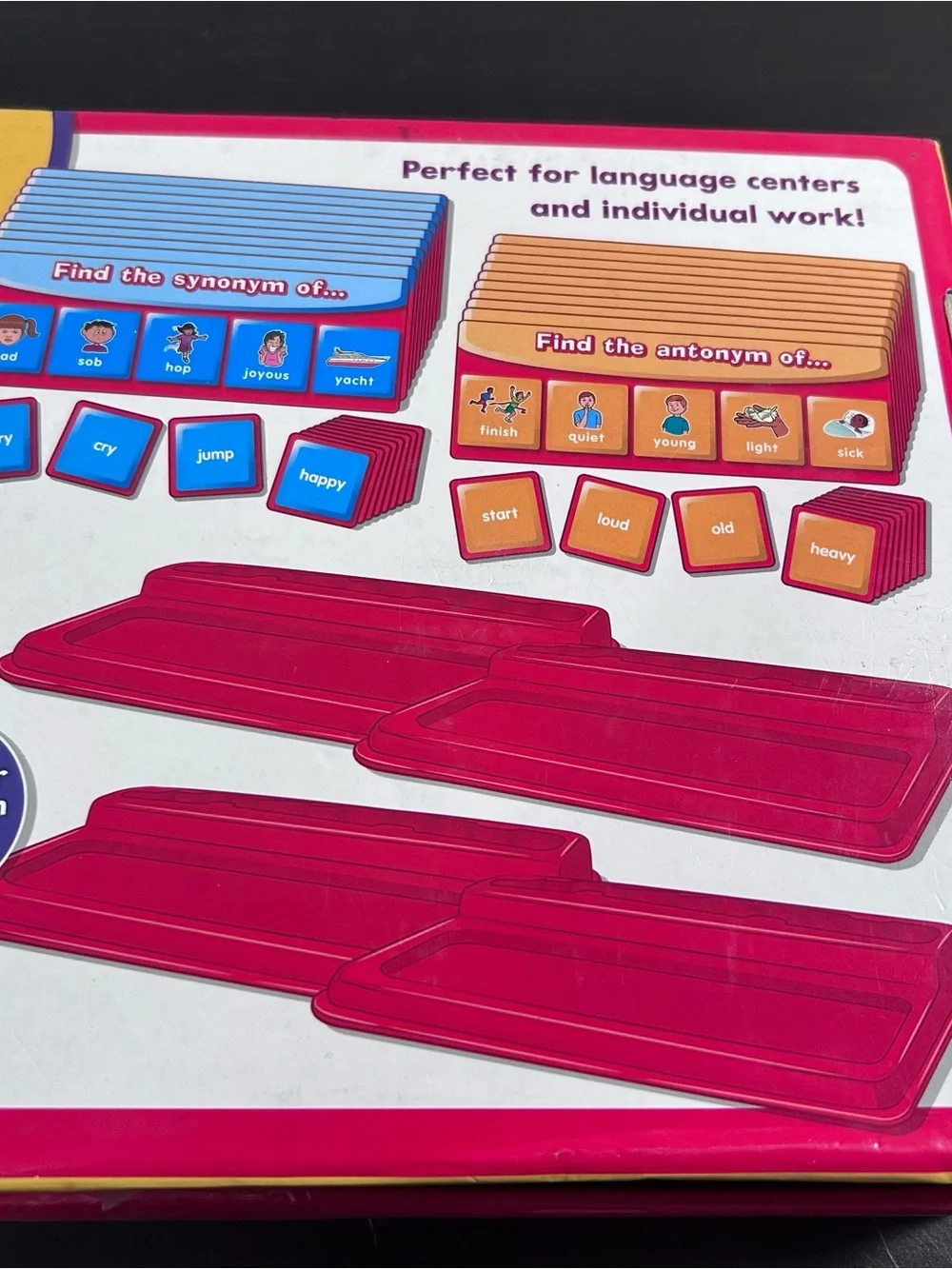 Lakeshore Find the Word Vocabulary Center Homeschool Teacher LL903 Language